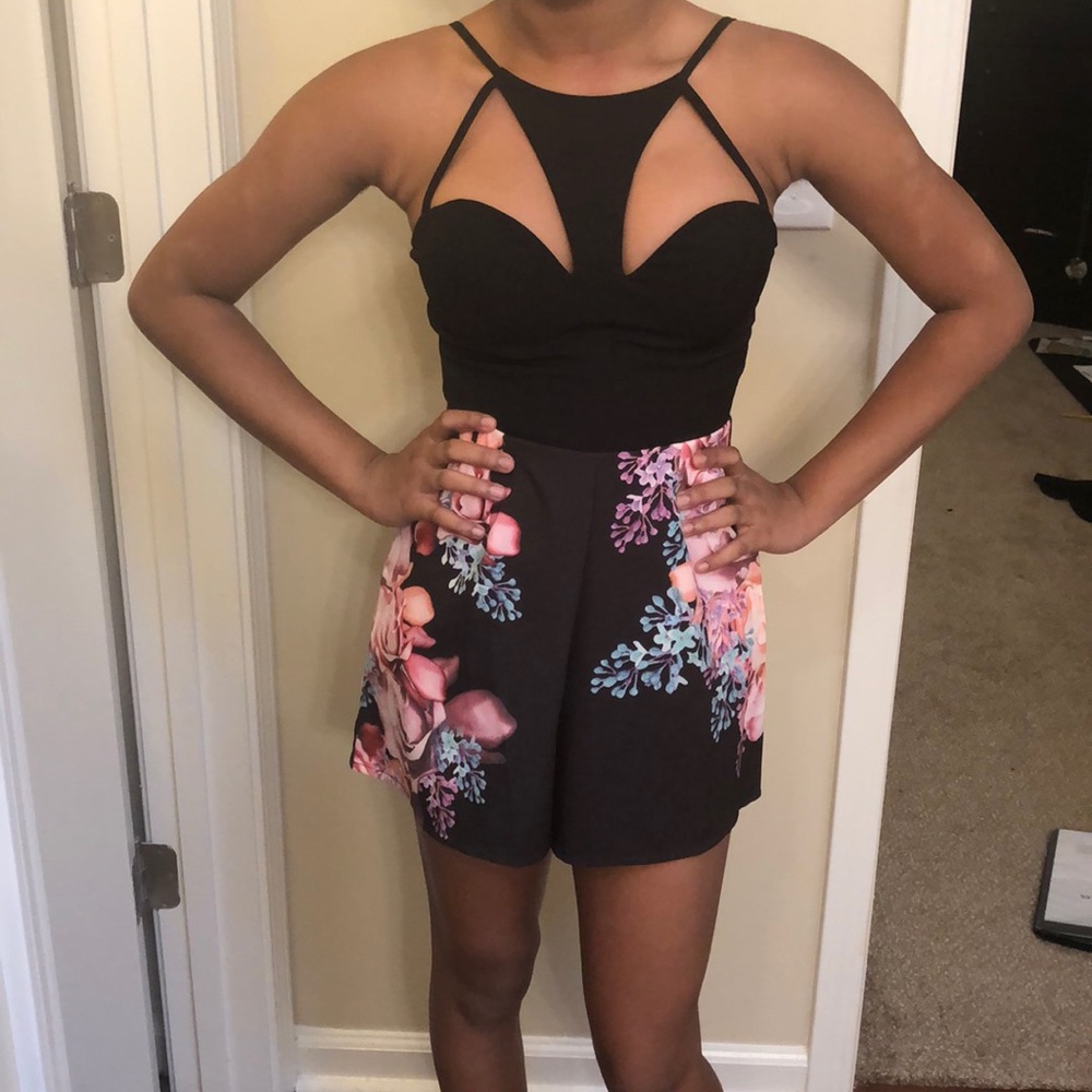 One piece short jumper
